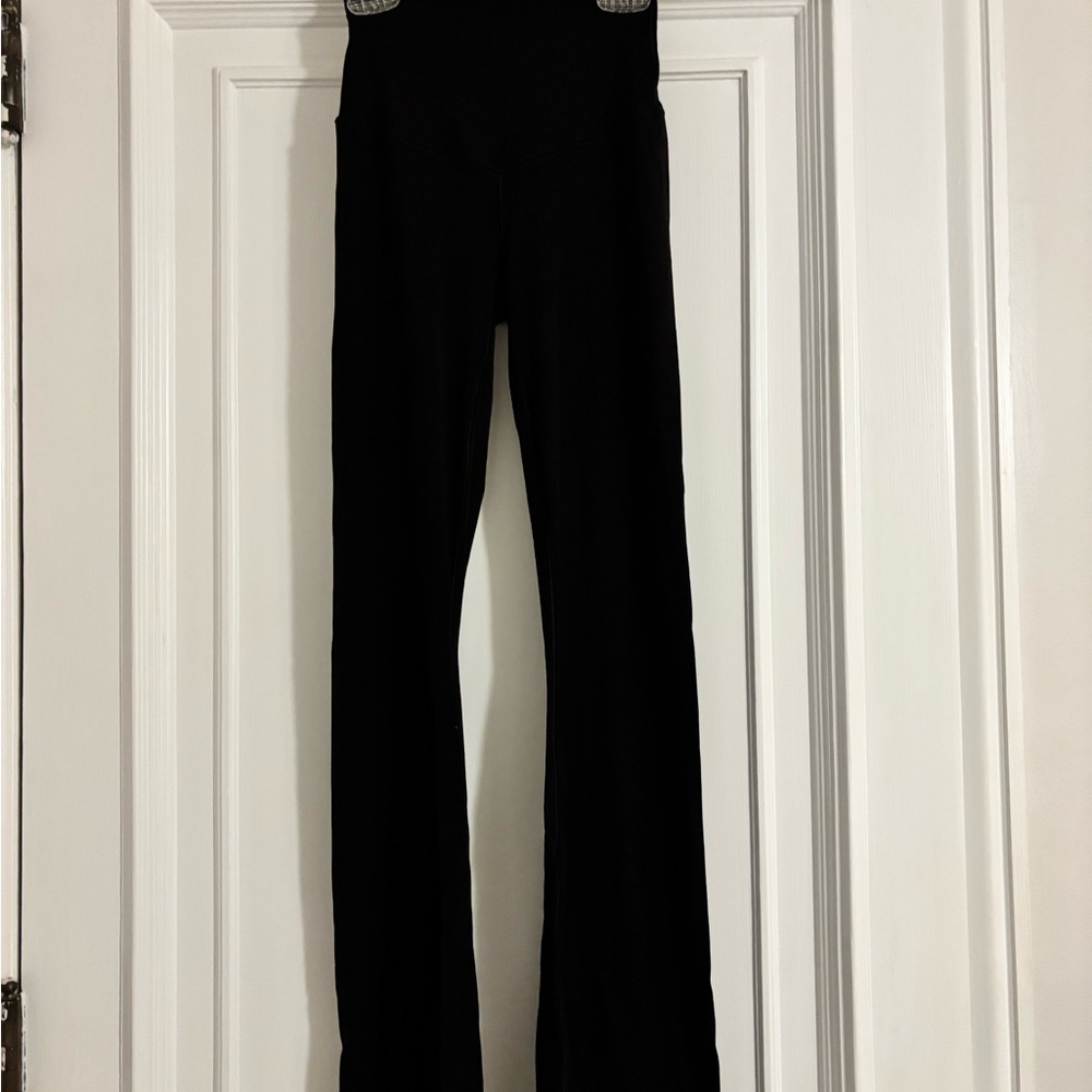 Aerie Black Flared Leggings